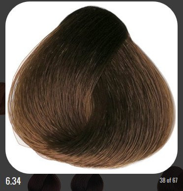 REVERSO - 6,34 - tmavý blond pozlacený mědí