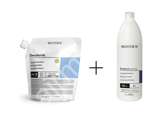 DECOLORVIT PLUS - melírovací prášek + activ use ZDARMA (6)