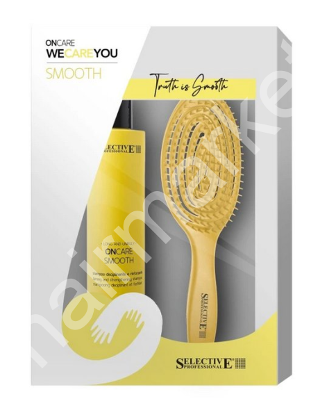 SMOOTH KIT  - uhlazující, regenerační šampon + kartáč ZDARMA (4)