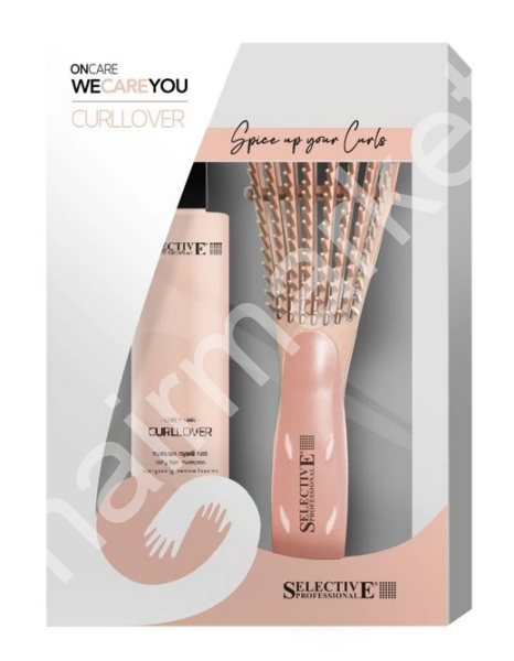 CURLLOVER KIT - šampon pro kurdnaté vlasy + kartáč ZDARMA (3)