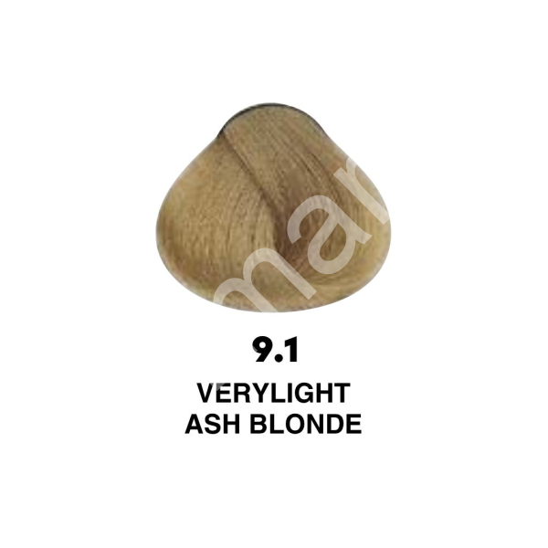 EVOCOLOR new - 9,1 - světlá blond popelavá (7)