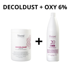 DECOLDUST BLEACHING POWDER WHITE - odbarvovací melírovací prášek + oxy ZDARMA