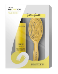 SMOOTH KIT  - uhlazující, regenerační šampon + kartáč ZDARMA (4)